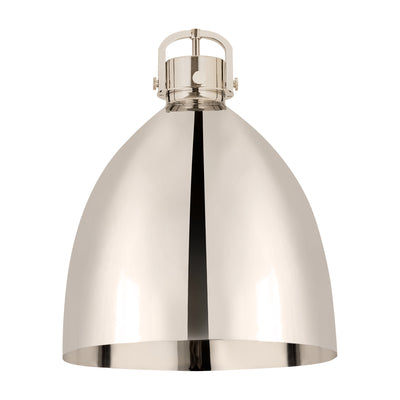 Downtown Urban Metal Shade Brushed Brass