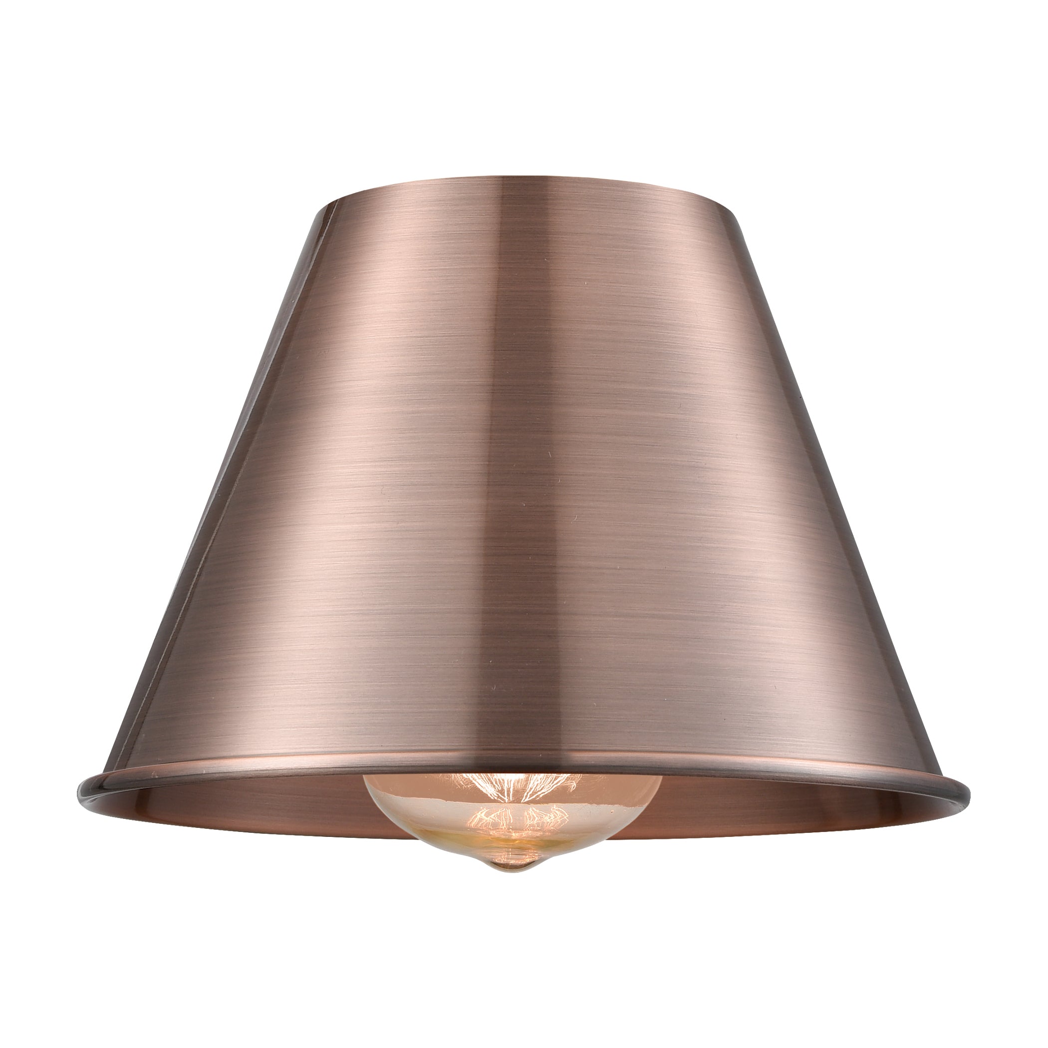 Ballston Metal Shade Antique Brass Finish