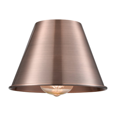 Ballston Metal Shade Antique Brass Finish