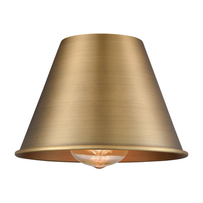 Ballston Metal Shade Antique Brass Finish
