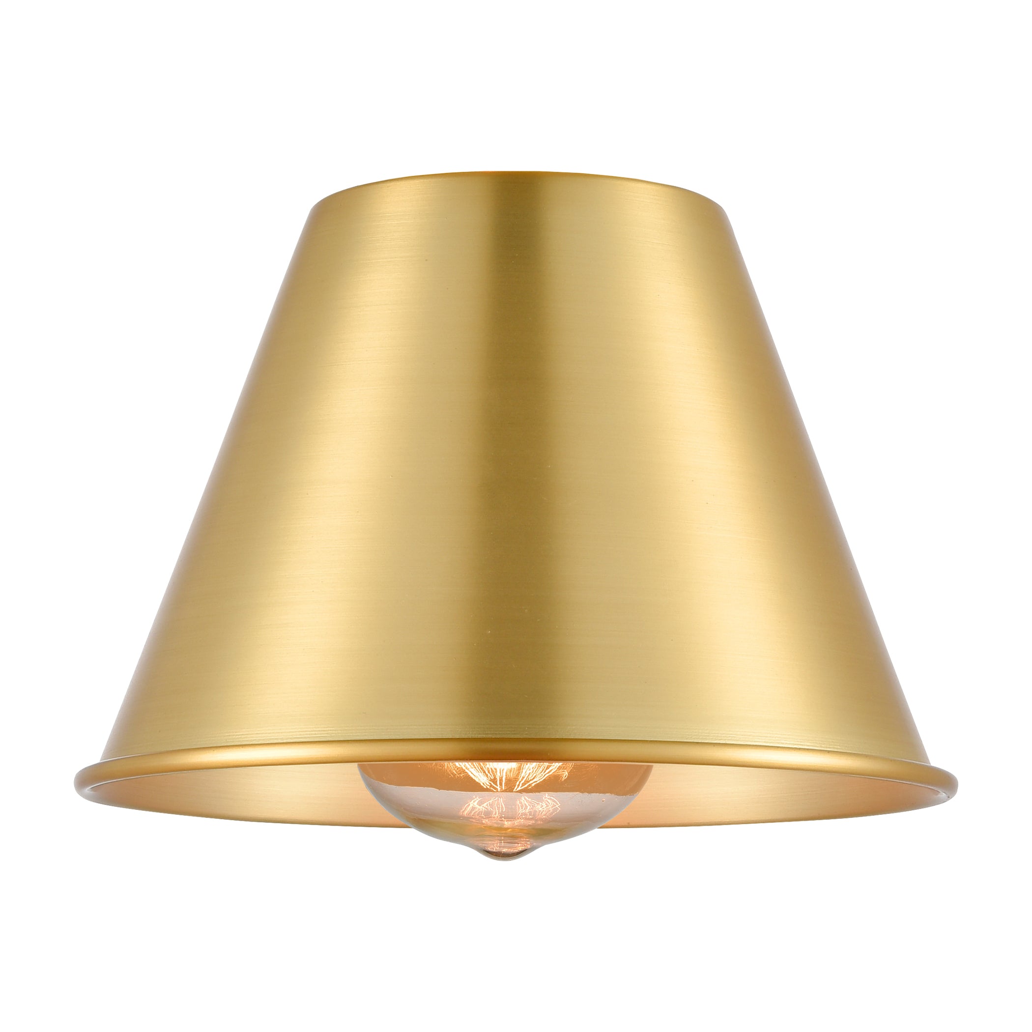 Ballston Metal Shade Antique Brass Finish