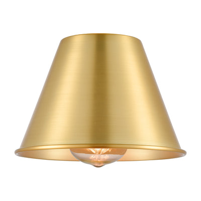 Ballston Metal Shade Antique Brass Finish