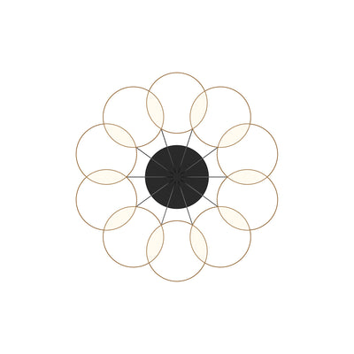 Maestro 33-in Steel Chandelier