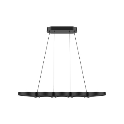 Maestro 38-in Steel Linear Pendant
