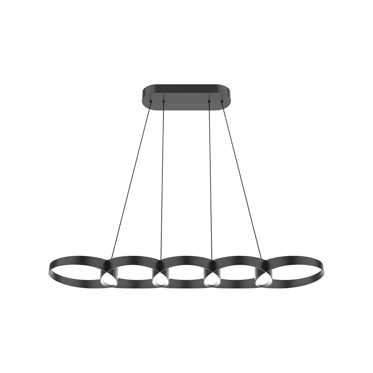 Maestro 38-in Steel Linear Pendant