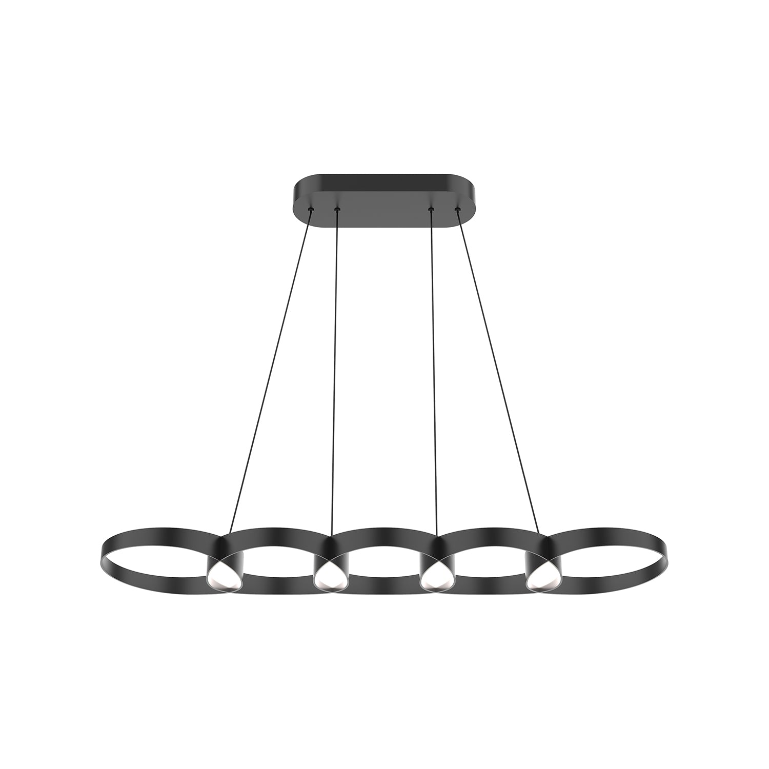 Maestro 38-in Steel Linear Pendant