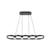 Maestro 38-in Steel Linear Pendant