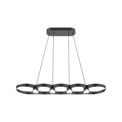 Maestro 38-in Steel Linear Pendant