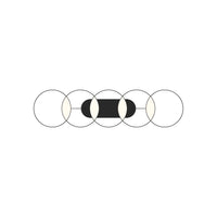 Maestro 38-in Steel Linear Pendant