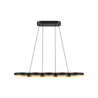 Maestro 38-in Steel Linear Pendant