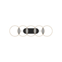 Maestro 38-in Steel Linear Pendant