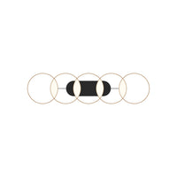 Maestro 38-in Steel Linear Pendant