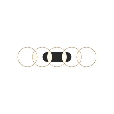 Maestro 38-in Steel Linear Pendant