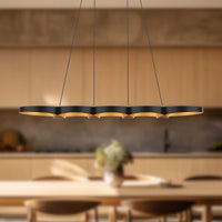Maestro 38-in Steel Linear Pendant