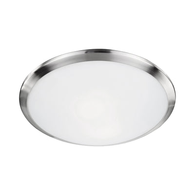Malta 15-in 2 lights Steel Flush Mount