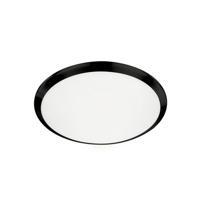 Malta 12-in Steel Flush Mount
