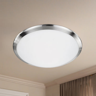 Malta 15-in Steel LED Flush Mount