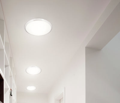 Malta 15-in Steel LED Flush Mount
