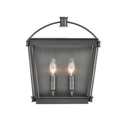 Manor 13-in Steel Vanity Light