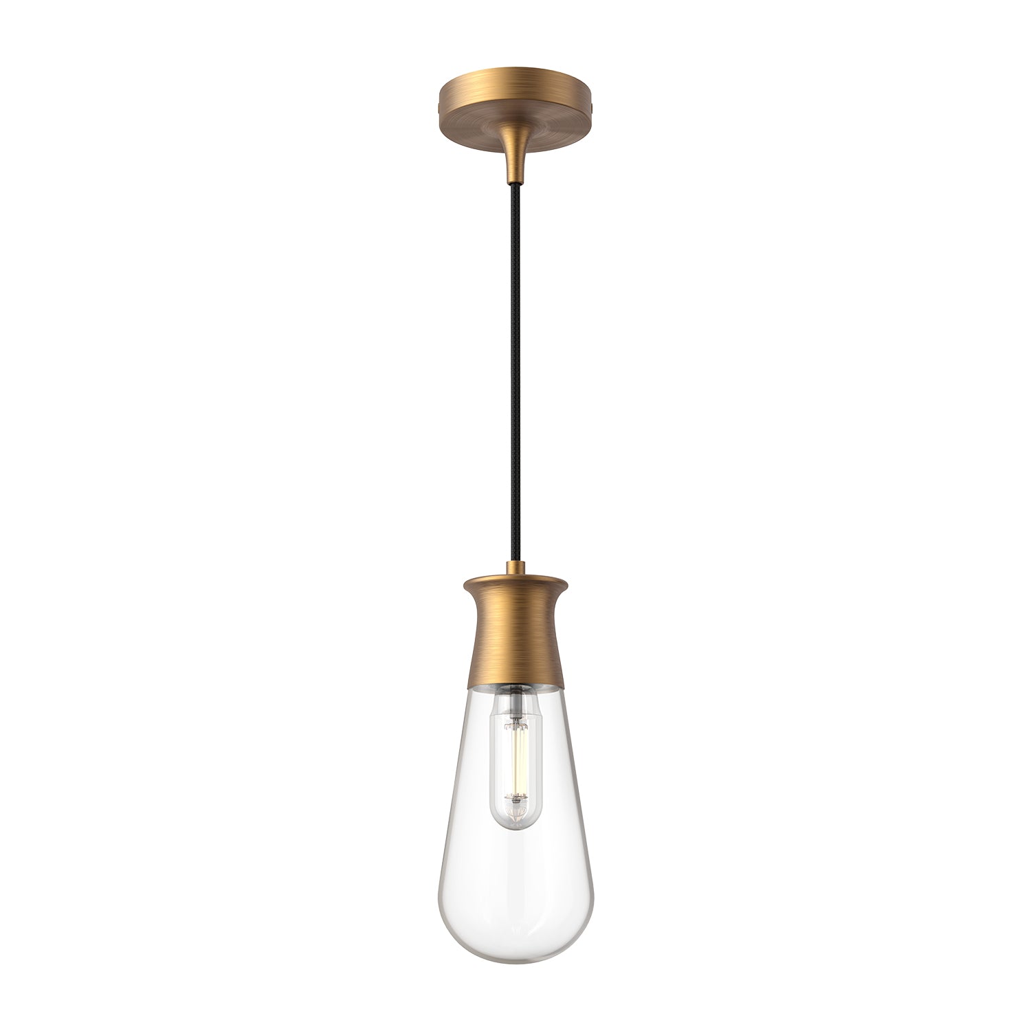Marcel 4-in Steel Pendant