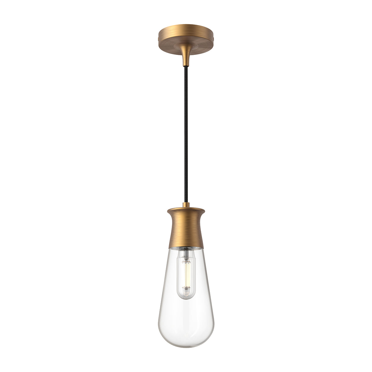 Marcel 4-in Steel Pendant
