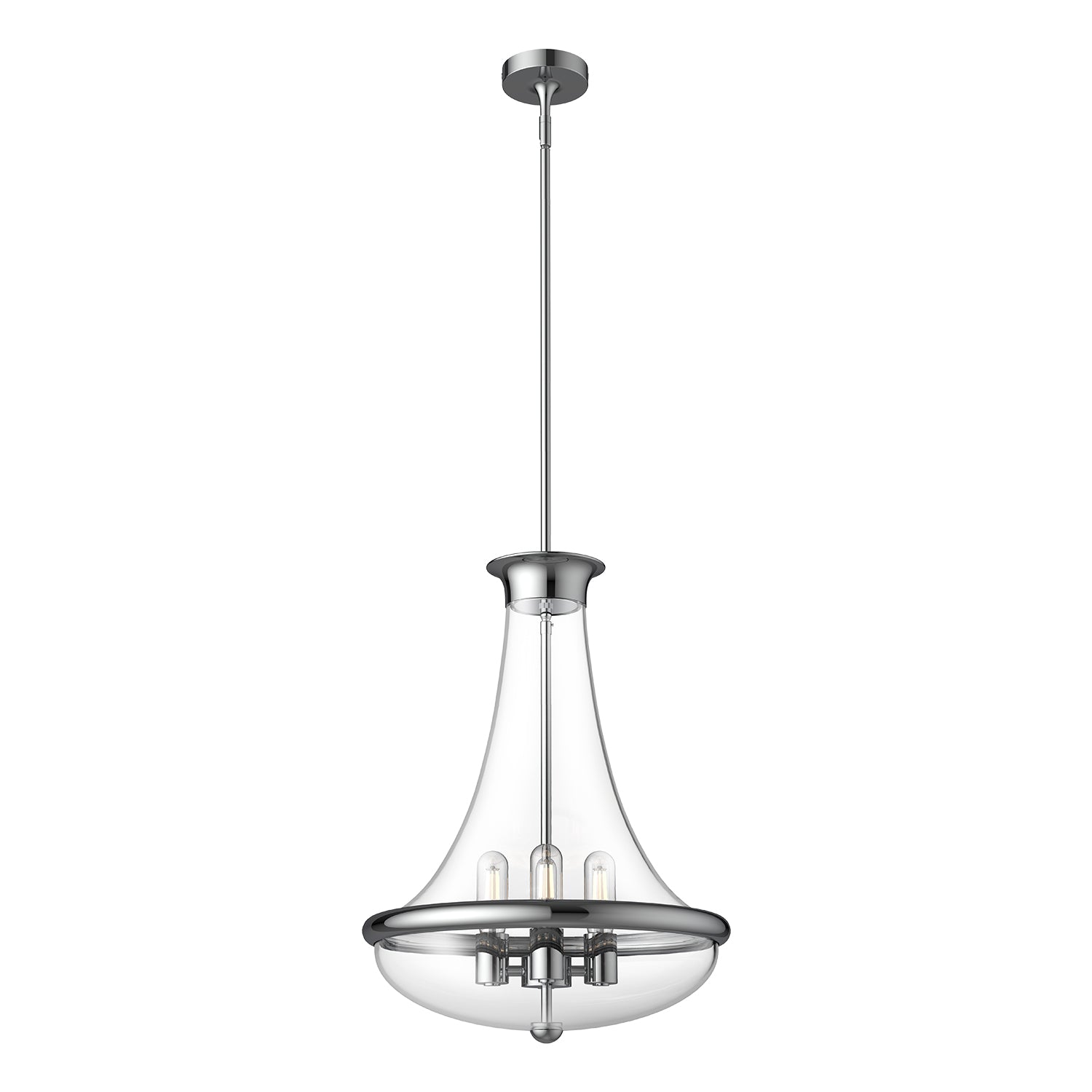 Marcel 18-in Steel Pendant