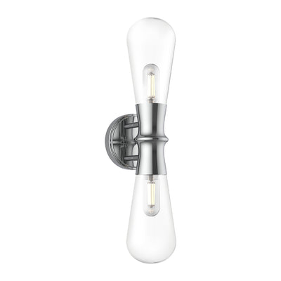 Marcel 5-in 2 Lights Steel Vanity Light