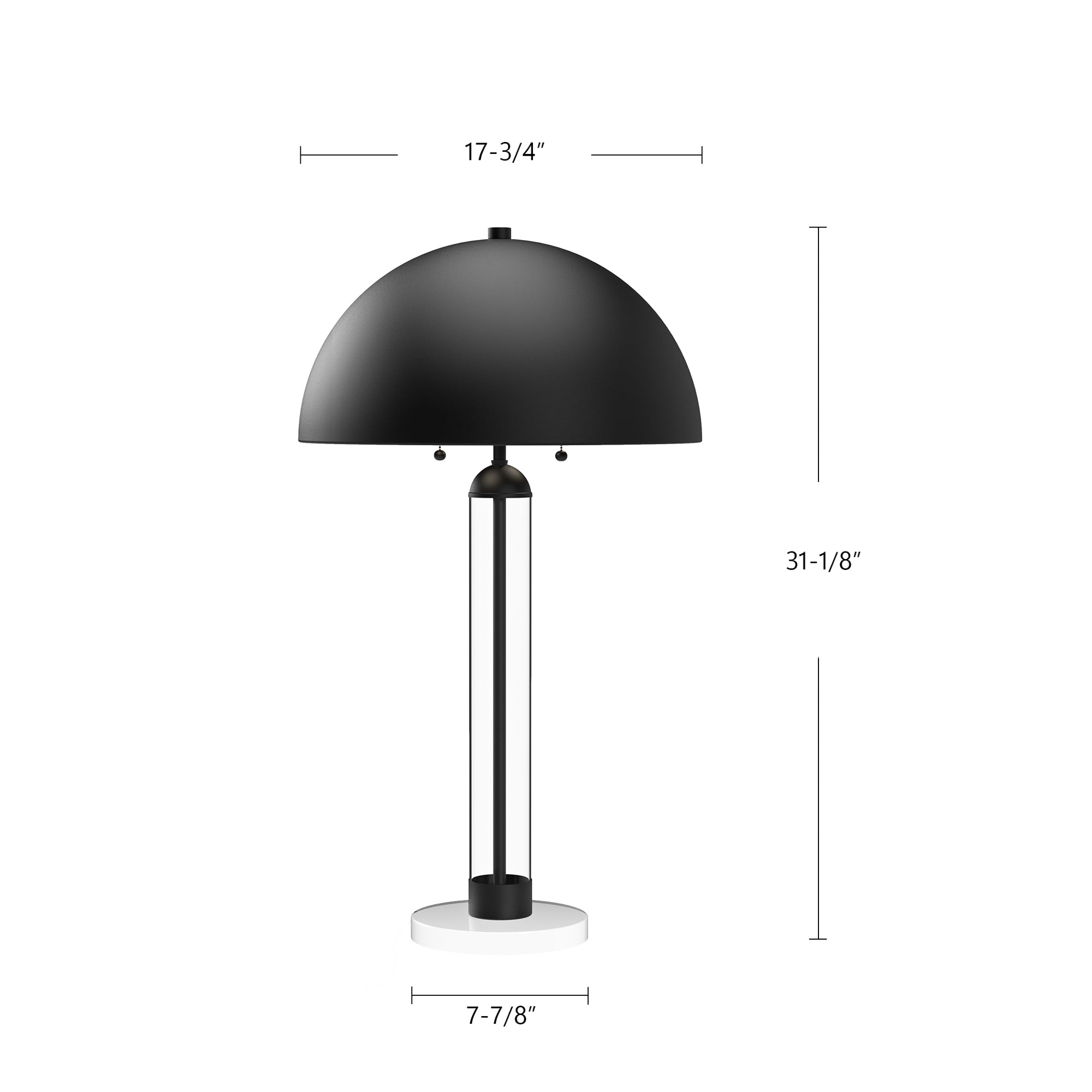 Margaux 18-in Steel Table Lamp
