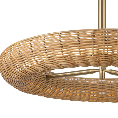 Maris 24-in Steel Chandelier