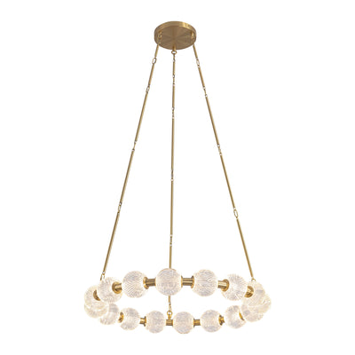 Marni 32-in Aluminum Chandelier