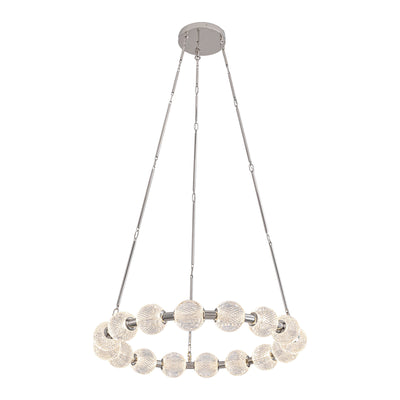 Marni 32-in Aluminum Chandelier