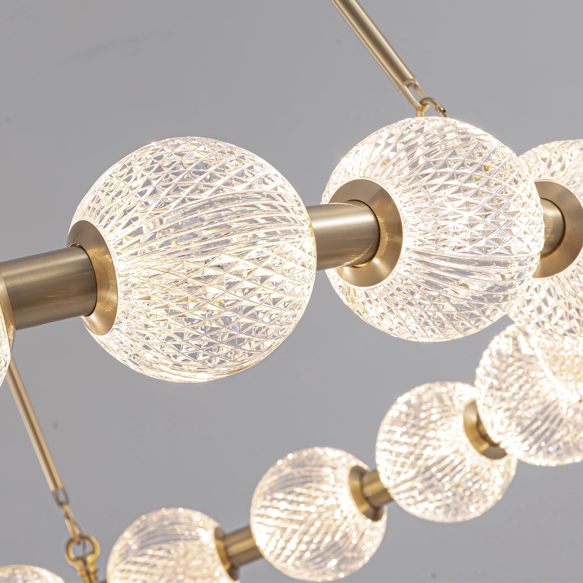 Marni 41-in Aluminum Chandelier