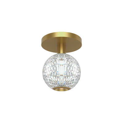 Marni 5-in Aluminum Flush Mount
