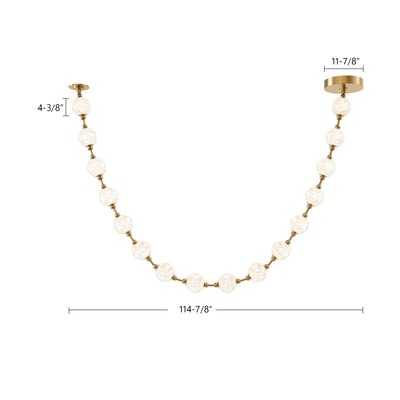 Marni 9.5-ft Aluminum Pendant