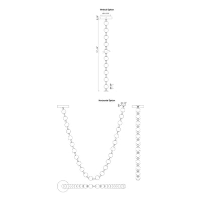 Marni 14-ft Aluminum Pendant
