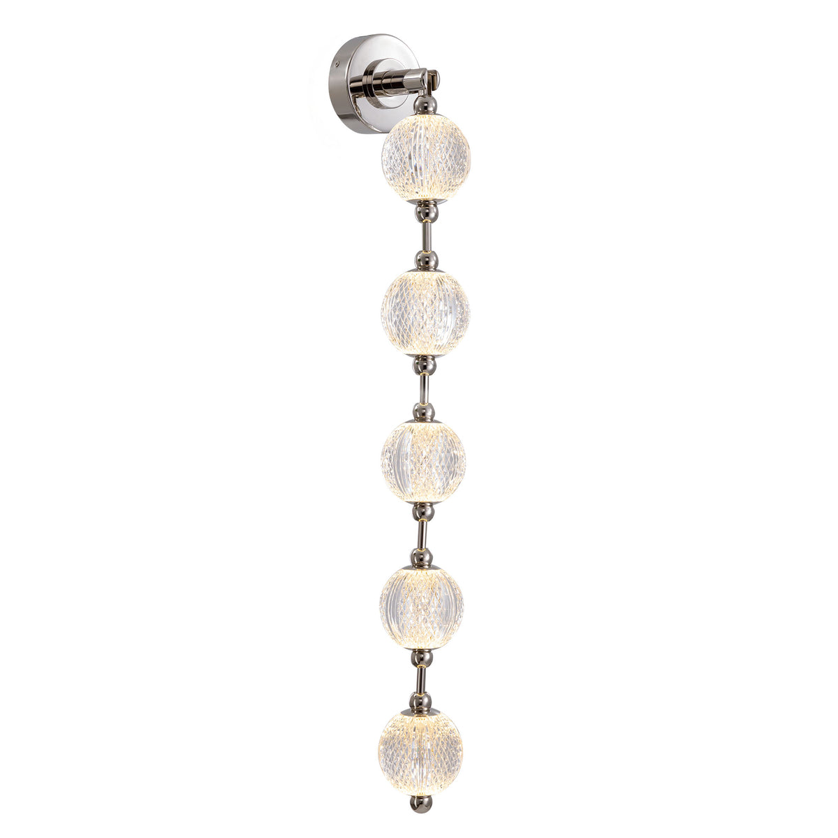 Marni 38-in Aluminum Vanity Light