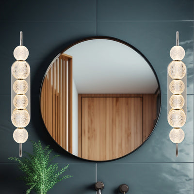 Marni 28-in Aluminum Vanity Light