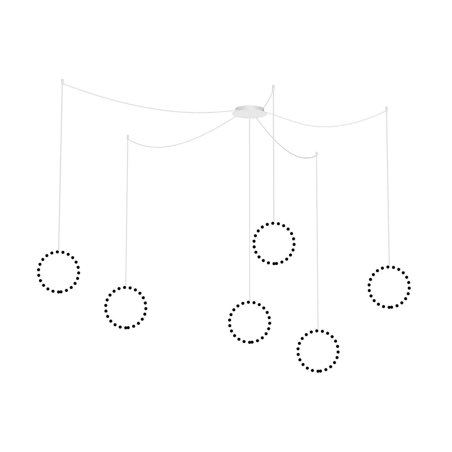 Marquee 120-in Aluminum Multi Pendant Canopy System