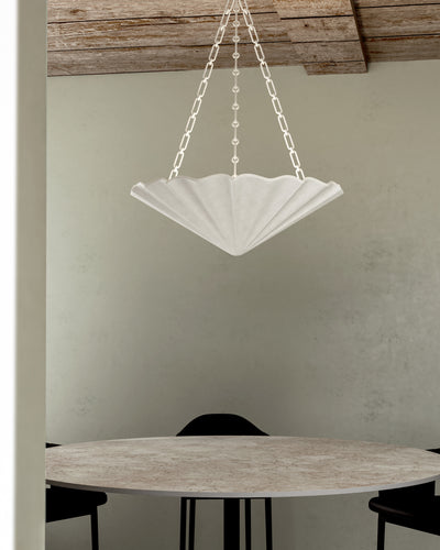 Martine 30-in Polymeric Resin Chandelier