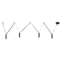 Mason 4 Light Aluminum Linear Pendant