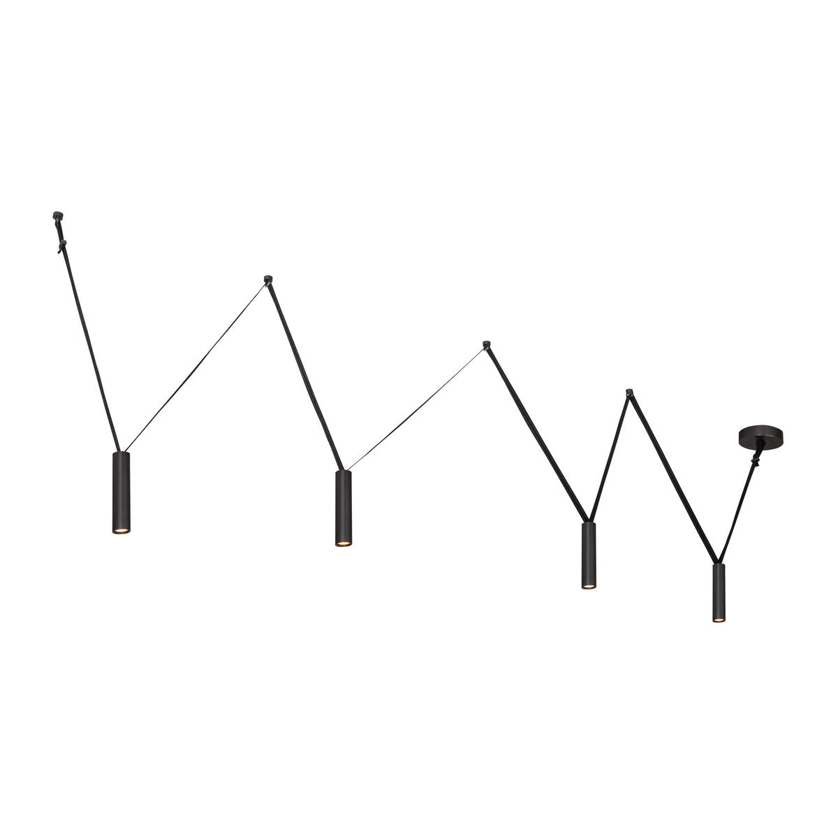Mason 4 Light Aluminum Linear Pendant
