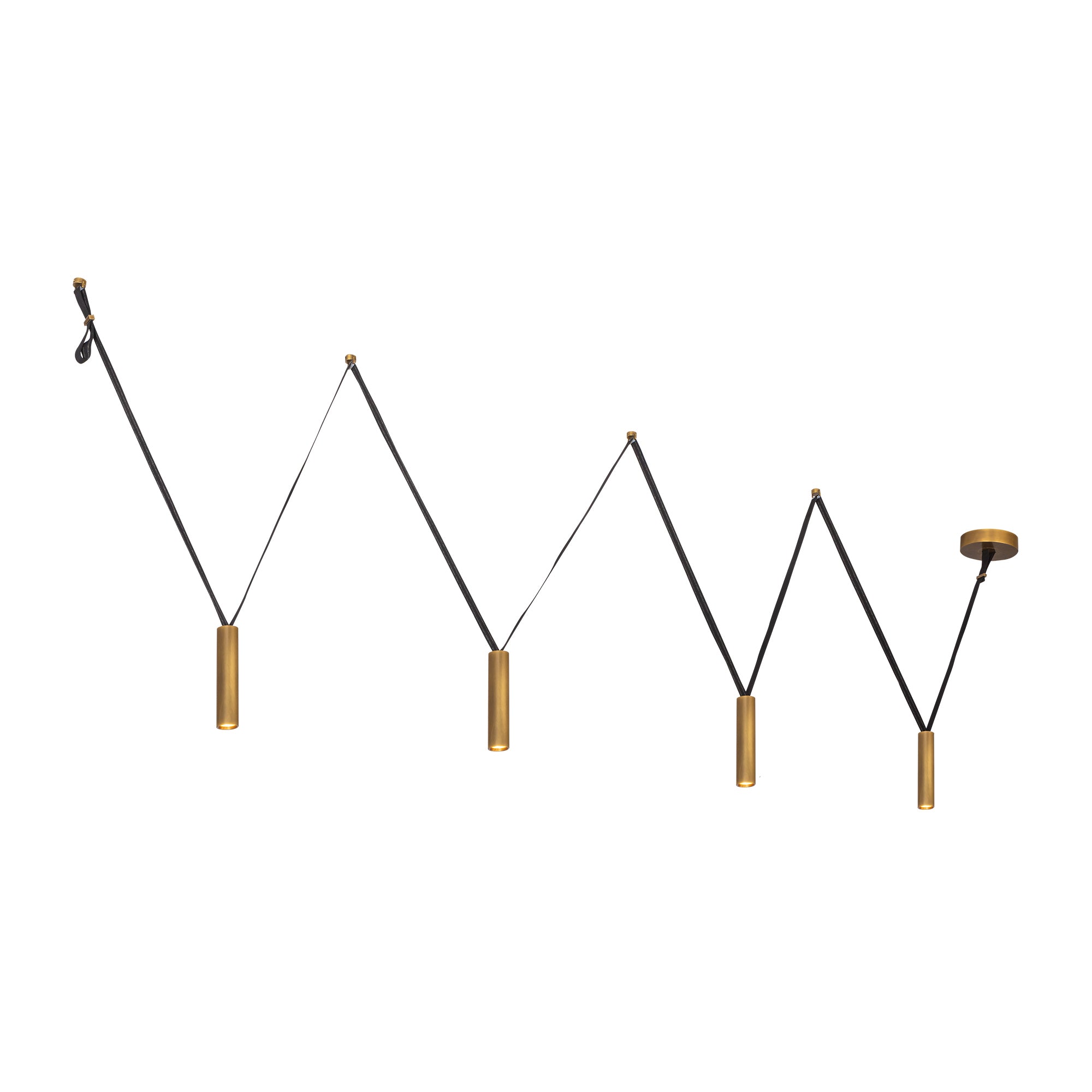 Mason 4 Light Aluminum Linear Pendant