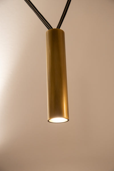 Mason 4 Light Aluminum Linear Pendant