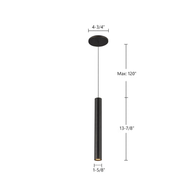 Mason 14-in Aluminum Pendant