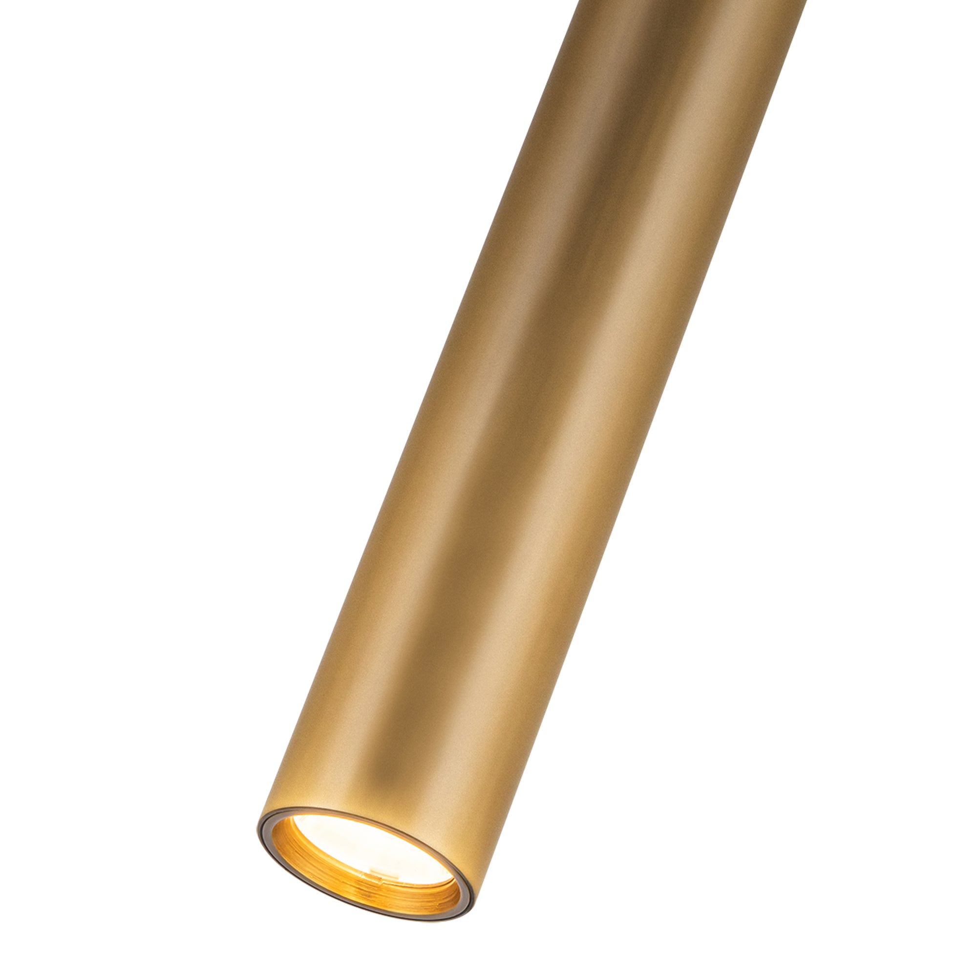 Mason 20-in Baffled Aluminum Cylinder Pendant