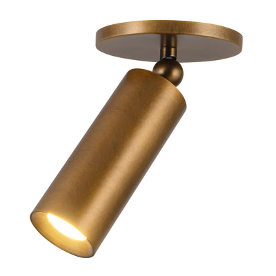 Mason 5-in Aluminum Semi-Flush Mount