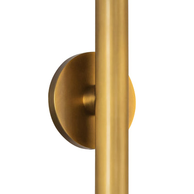 Mason 24-in Aluminum Steel Wall Sconce