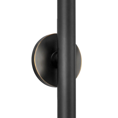 Mason 32-in Aluminum Steel Wall Sconce