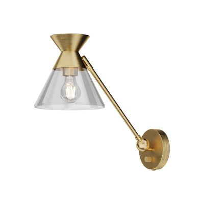Mauer 8-in Steel Vanity Light