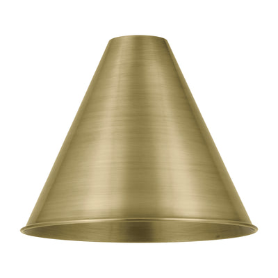 Ballston Metal Shade Antique Brass Steel